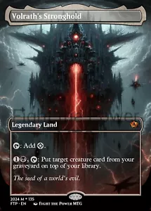 Volrath's Stronghold Borderless Style Card For EDH and Playtest - Picture 1 of 3