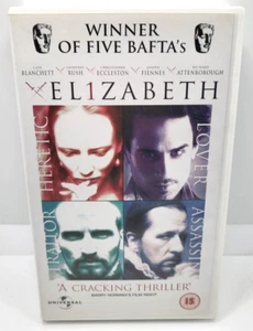 Elizabeth (1998) - VHS Tape - Picture 1 of 1