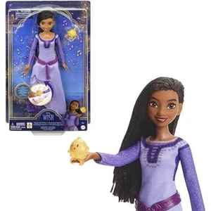 Paquete de 10 estuches Disney's Wish Singing Asha of Rosas muñeca de moda figura estrella, - Imagen 1 de 6