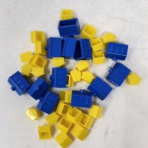 2001 Monopoly Simpsons Edition Replacement Parts Game Pieces Houses & Hotels Lot - Picture 1 of 2