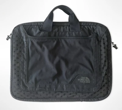 The North Face Ligero Laptop Nylon Funda Estuche Bolso Maletín Negro 16 x 12 Foto 1 de 4