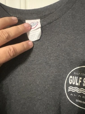Camiseta Gulf Shores Alabama Azul Talla Grande Foto 1 de 3