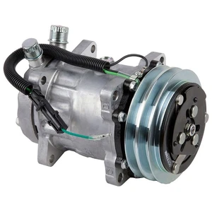 OEM Sanden SD7H15HD AC Compressor & A/C Clutch Replaces 4271 8069 8126 24v BPF - Picture 1 of 2