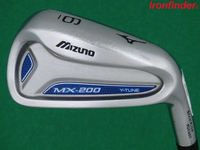 Mizuno MX-200 6 Iron Graphite EXSAR Shaft Stiff Flex Mens Right Handed - Image 1 of 4