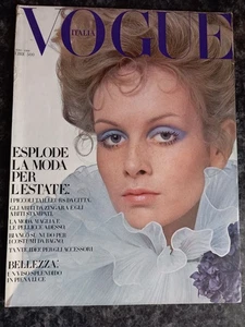 Vogue ITALIA - May 1969 - TWIGGY / NUREYEV / JEAN SHRIMPTON / CLAUDIA CARDINALE - Picture 1 of 3