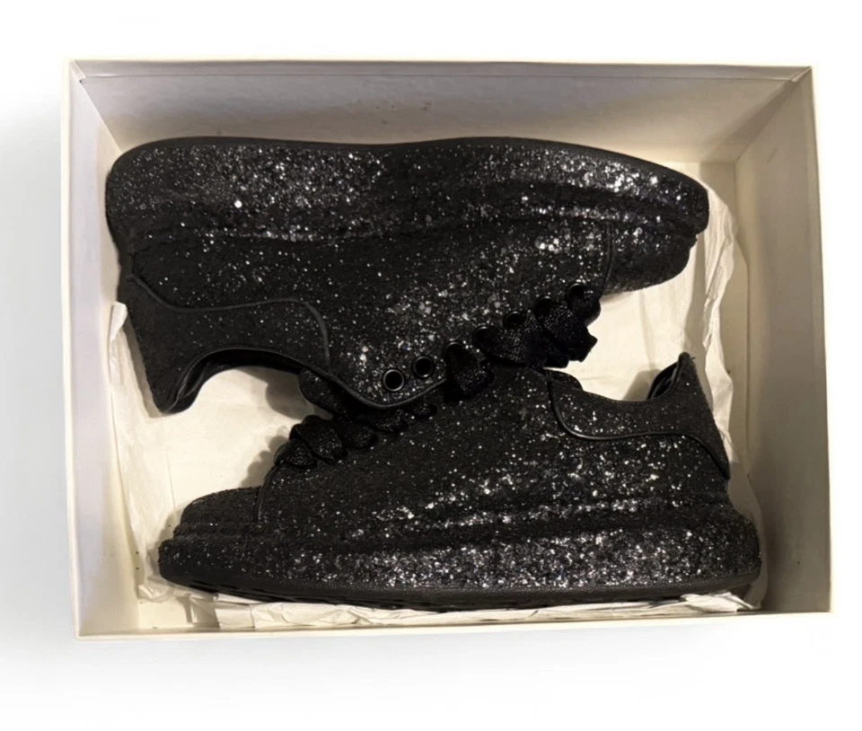 Alexander McQueen Zapatilla Grande Negro Cristal W (39.5 EU) (Mujer’s 9.5) Foto 1 de 4