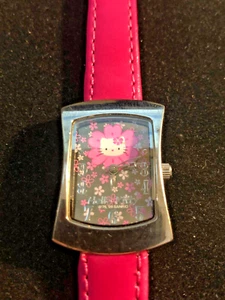 Women’s Hello Kitty Watch by Sanrio NEW BATTERY Great Shape - Picture 1 of 6