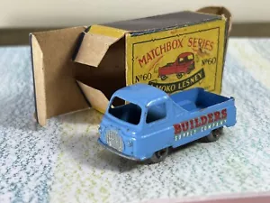 Matchbox Moko Lesney No.60a Morris J2 Pickup 4GPW VG in Poor original Box - Picture 1 of 7