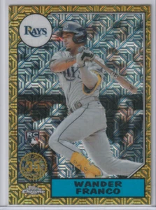 Wander Franco 2022 Topps 1987 Topps Chrome Silver Pack Series 2 Mojo - Picture 1 of 2