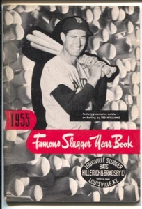 Famous Slugger Yearbook 1955-Ted Williams-info & stats on baseball's top slug... - Picture 1 of 1