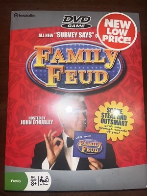 Family Feud Interactive Dvd Game 1st Edition New In Original Sealed Box 2009 - Image 1 of 3