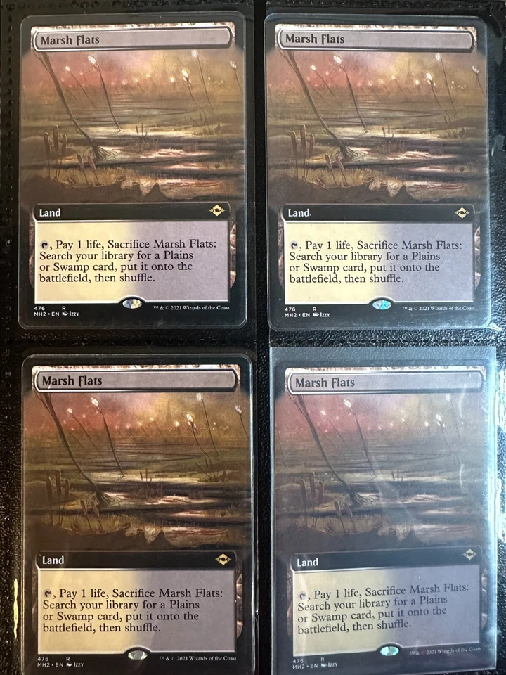 Marsh Flats - Extended Art - MH2 - *NM* MtG - up to 4 available - Image 1 of 1