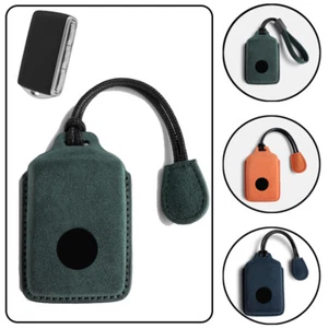 Suede Leather Car Key Case Cover For Volvo XC60 XC90 S60 S90 V90 T5 T6 T8 XC70 - Picture 1 of 19