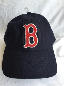 Vintage 90er Boston Red Sox schwarz verstellbarer Rücken Mütze Puma authentische Teambekleidung - Bild 1 von 6