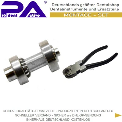 MONTAGE-SET passend für Sirona® T1 Line S200L - KOPFTRIEB & WERKZEUG