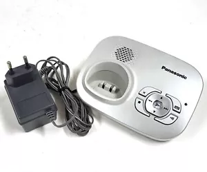 Panasonic KX-TG7321 Nl Teléfono Inalámbrico Dock Con PQLV209CE Adaptador 220v - Imagen 1 de 3