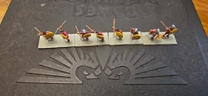 28 mm wargames figures 8x Early Republican Roman velites - Picture 1 of 1