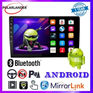 10" 2 Din Radio de coche Androide Wifi GPS Bluetooth Pantalla táctil Reproductor - Imagen 1 de 14