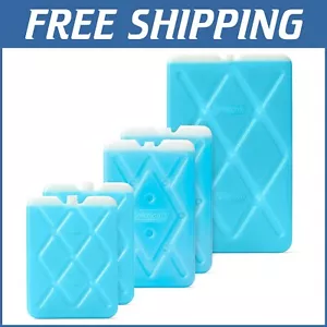 Versatile Leak-Proof Slim Ice Packs for Coolers, Lunch Bags & Kids' Meals - Picture 1 of 8