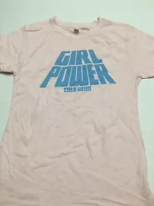 Ceelo Green Girl Power Concert Tour T-Shirt Pink Short Sleeve Junior XL NEW - Picture 1 of 2