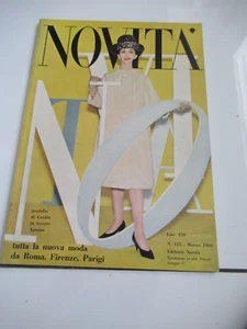 Novita Fashion Magazine Inaugural Issue of Italian Vogue MAR 1960 RARE ONLY 1 NM - Picture 1 of 1