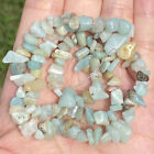 Natural Chips Amazon Stone Beads Irregular Gravel For Jewelry Making 16in