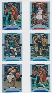 LOTE DE 6 TARJETAS 2019/20 REFRACTOR PLATA PANINI PRIZM IVERSON BARKLEY NASH OLAJUWON - Imagen 1 de 2