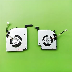 New For CPU GPU Cooling Fan MSI Prestige 14 AI Evo MS-14N1 BS5405HS-U5Y DC5V - Picture 1 of 2