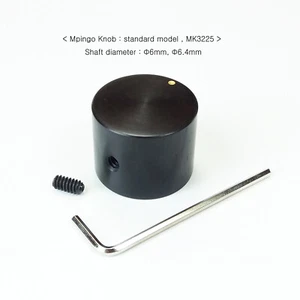 Ebony Mpingo Volume Knob High-end audio African Blackwood clubWOOD - Picture 1 of 8