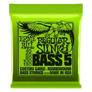 Bajo ERNIE BALL EB2836 Regular Slinky 5 ❘ Cuerdas bajas ❘ 5 cuerdas ❘ .045-.130 - Imagen 1 de 1