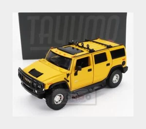 1:36 TAYUMO Hummer H2 2006 Yellow Black TA32160012 Model - Picture 1 of 2