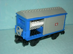 LEGO City Eisenbahn 4564 - Postwaggon mit Schiebetüren, RAR !!! - Bild 1 von 3