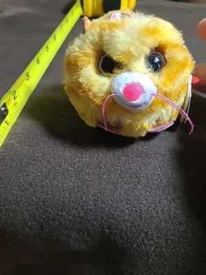 TY Puffies - TABITHA the Orange Cat (4 inch) - Stuffed Toy - Image 1 of 4