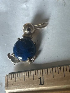 Vintage Brosche Strass Auge Jelly Bauch goldene Ente - Bild 1 von 5