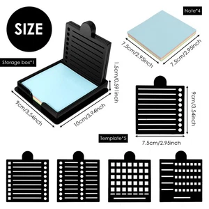 Efficient Sticky Note Holder Decorative Post Note Holder Versatile Memo CohNJ - Picture 1 of 11