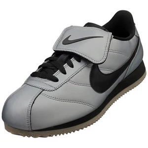 Nike Cortez Se Scarpe da Ginnastica Uomo Moda in Argento Nero - 8.5 UK - Foto 1 di 8
