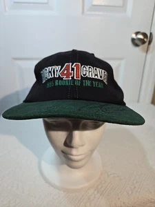 1995 RICKY CRAVEN '41' ROOKIE OF THE YEAR SIGNED HAT Chase Racewear USA - Picture 1 of 6
