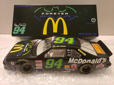 1995 Bill Elliott McDonald’s Batman Forever Ford Thunderbird Thunderbat 1/24 CWC - Image 1 of 4