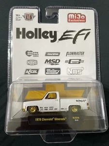 Chase! M2 Machines 1:64 1978 Chevrolet Silverado Holley Custom White 31500-MJS88 - Picture 1 of 4
