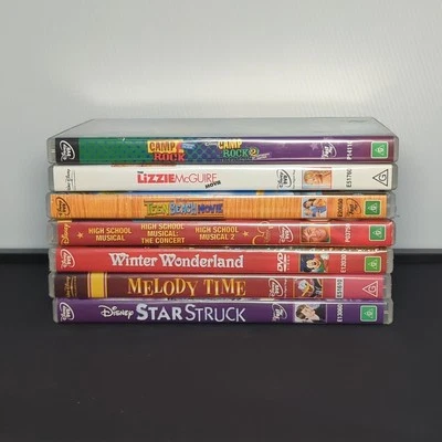 Disney Musical DVD Bundle x 10 Movies High School Camp Rock Lizzie Mickey - Image 1 of 4