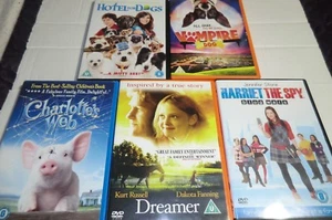 JOBLOT OF 5 CHILDRENS DVDS FREE POST - Bild 1 von 1