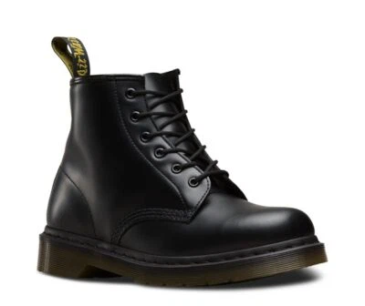 Dr. Martens 6 Loch 101Z Black BW Smooth 10064001 - Bild 1 von 4