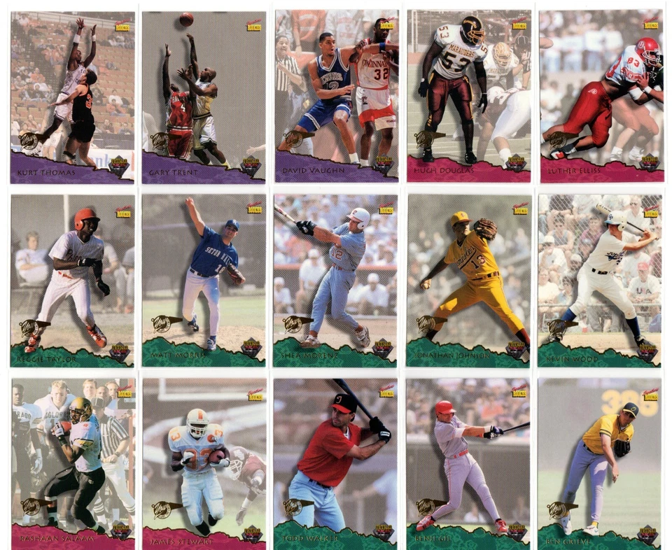 1995 SIGNATURE ROOKIES TETRAD MULTISPORT SINGLES---------PICK FROM LIST--------- - Image 1 of 1