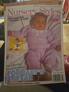 Nursery Styles Knitting Magazine #1 Babies And Children 1-2 Years - 1993 - Picture 1 of 11