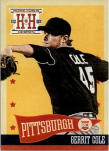 2013 Hometown Heroes Gerrit Cole RC #137 Rookie Card Pirates Astros Yankees - Picture 1 of 2