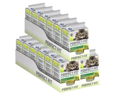 108x50g Perfect Fit Katzenfutter Natural Vitality Adult 1+ Truthahn & Huhn - Bild 1 von 4