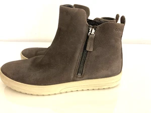 Ecco Damen Soft Schiefer Grau Klassisch Bootie High Top Sneaker Größe 8,5 EU 39 - Bild 1 von 10