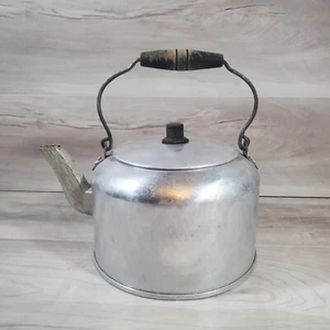 Rare Vintage CENTURY Aluminium Coffee Tea Water KETTLE Pot Hunt Camp Kitchen 1gal - Bild 1 von 13