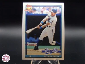 Topps 1991 40 aniversario #540 George Brett como nuevo - Imagen 1 de 2