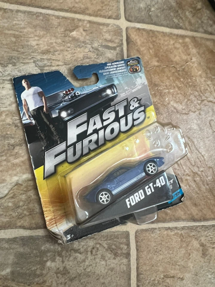 Mattel Fast & Furious 5 FORD GT-40 1:55 Diecast Metal NEW SEALED - Image 1 of 1